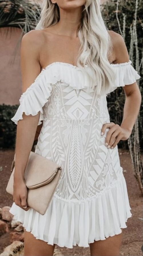 Glowing boho style dress - Image 2