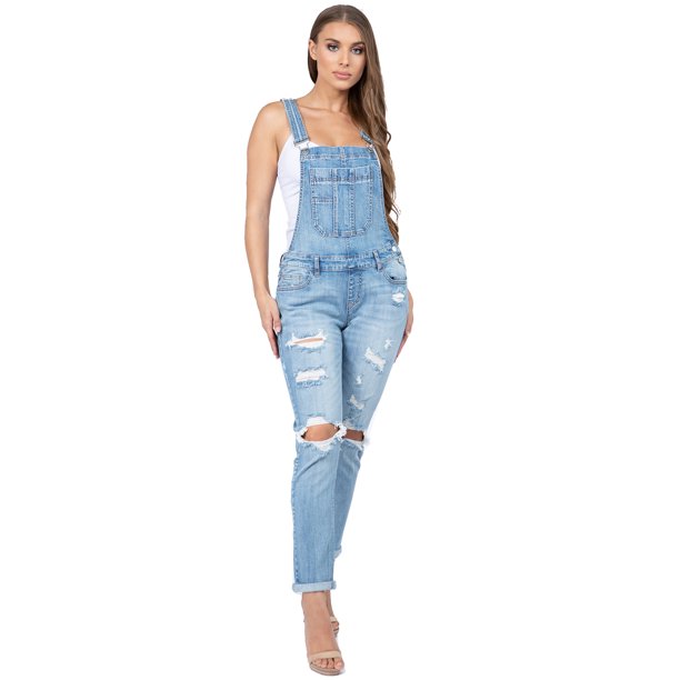 low rise overalls