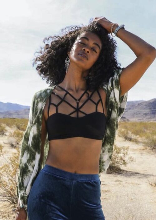 Webbed Front Bralette