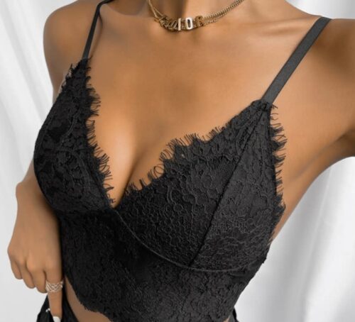flirty crop bralette