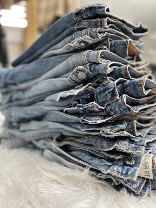 Upcycled Denim Shorts - at near cost!